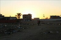 Des exilés subsahariens à Sfax, en Tunisie, le 7 février 2023. © Photo Nejma Brahim / Mediapart