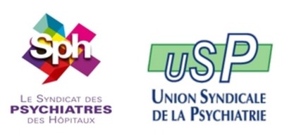 Le Syndicat des Psychiatres des Hôpitaux et l'Union Syndicale de la Psychiatrie
