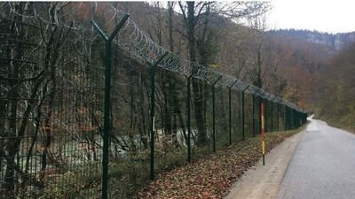 Le mur entre la Slovénie et la Croatie avait été érigé dès 2015. Crédit : Dana Alboz / InfoMigrants