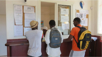 Dans les locaux de l'association Solidarité Mayotte qui vient en aide aux migrants arrivants sur l'île. Crédit : Valentine Patry