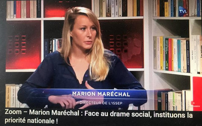 Marion Maréchal-Le Pen sur TV Libertés