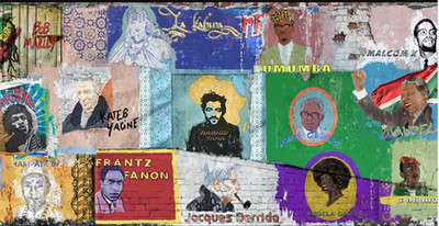 L’exposition « Douce France. Des musiques de l’exil aux cultures urbaines » est présentée à Paris du 14 décembre 2021 au 8 mai 2022. Image ici extraite du clip de la chanson « Je suis Africain », qui est aussi le titre de l'album posthume de de Rachid Taha. 