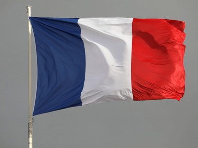 Un drapeau français. Photo d'illustration AFP 