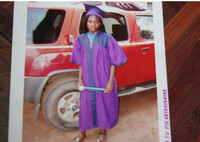 Blessing Matthew, morte à 20 ans près de Briançon après avoir franchi la frontière, sur une photo prise lorsqu’elle était encore adolescente au Nigeria. © Document Mediapart