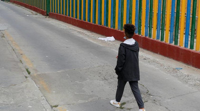 Un jeune migrant dans l'enclave espagnole de Ceuta (archives). Crédit : Reuters
