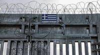 Un bout du mur grec construit à la frontière avec la Turquie, près du village de Poros, dans la région de l'Evros, le 21 janvier 2023. Crédit : Reuters