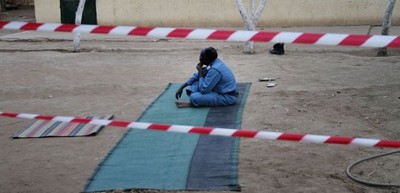  Un membre des forces de l'ordre soudanaises. (Abd Raouf/AP/SIPA)