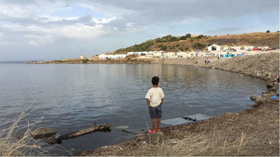 Le nouveau camp de Lesbos a ouvert le 12 septembre, une dizaine de jours après la destruction de celui de Moria | Photo: InfoMigrants / M. MacGregor