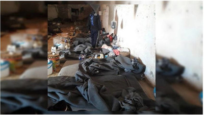 Le centre de détention de Zintan, en Libye. Crédit : DR