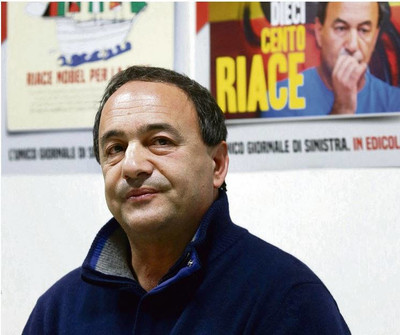 Domenico Lucano a été maire de 2004 à 2018 de Riace, petite ville du sud de l'Italie. Zucchi/Insidefoto/Ropi-ReaEA