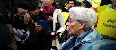 Martine Landry, militante d'Amnesty International, a été accusée de délit de solidarité. © Amnesty International 