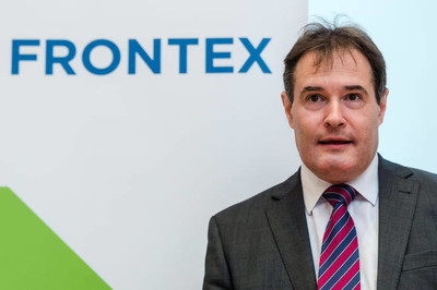 Le directeur exécutif de Frontex, Fabrice Leggeri, au siège bruxellois de l’Agence, le 28 mai 2015. Geert Vanden Wijngaert / AP