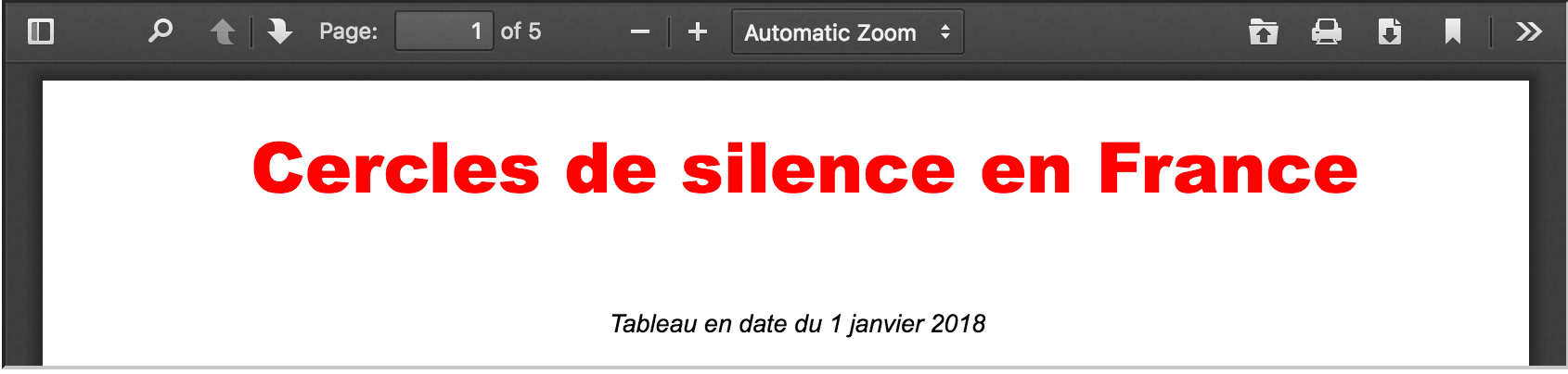 Cercles de silence en France 01 jan2018