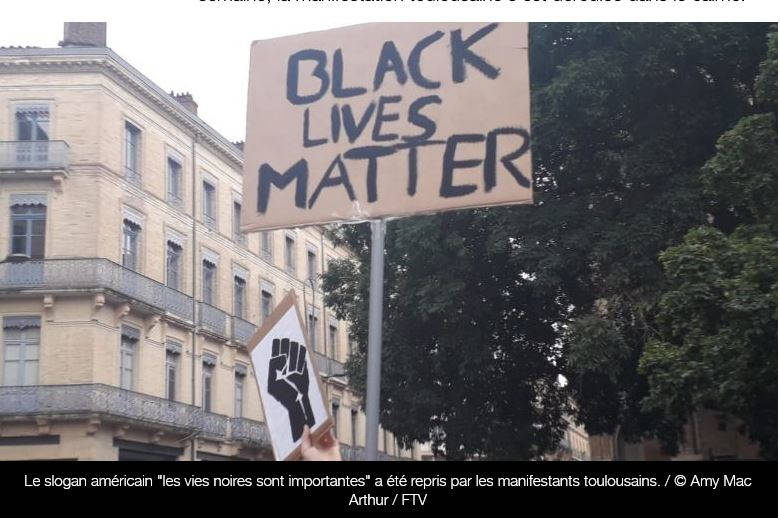 Mobilisation devant la Mairie de Toulouse 2 000 manifestants scandent que le racisme tue aussi en France 4
